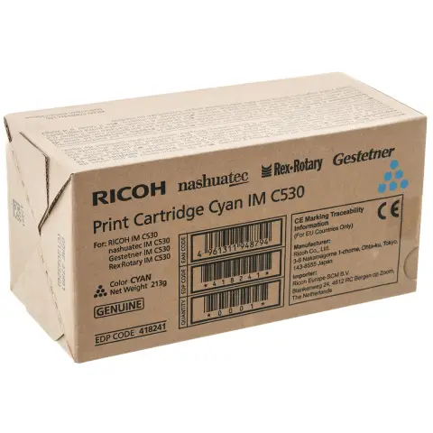 Toner Ricoh 418241 Cyan do drukarek (Oryginalny) [18k]